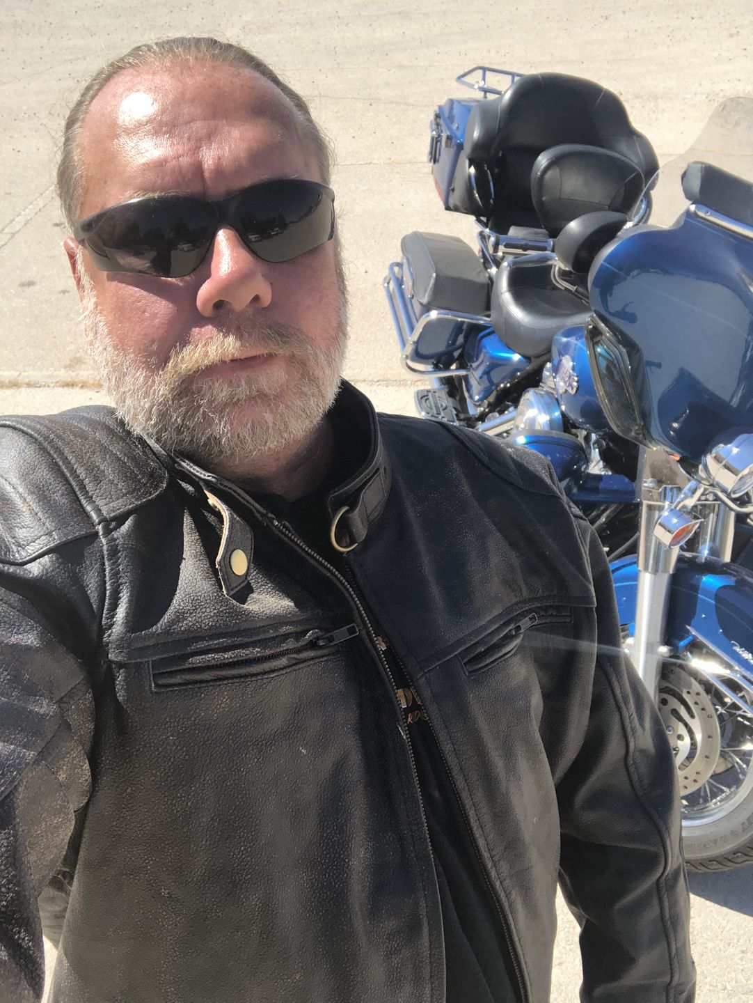 Customer photo review of Vintage Buffalo Leather Jacket