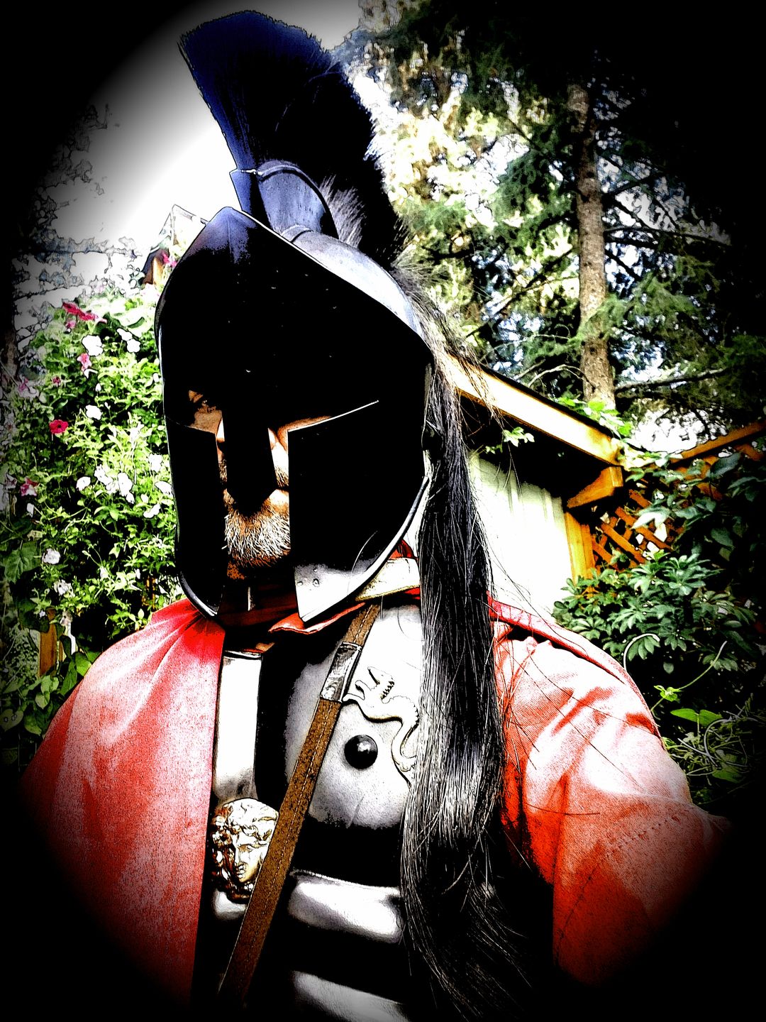 Customer photo review of King Leonidas Spartan Armour Suite by Scott Handicraft