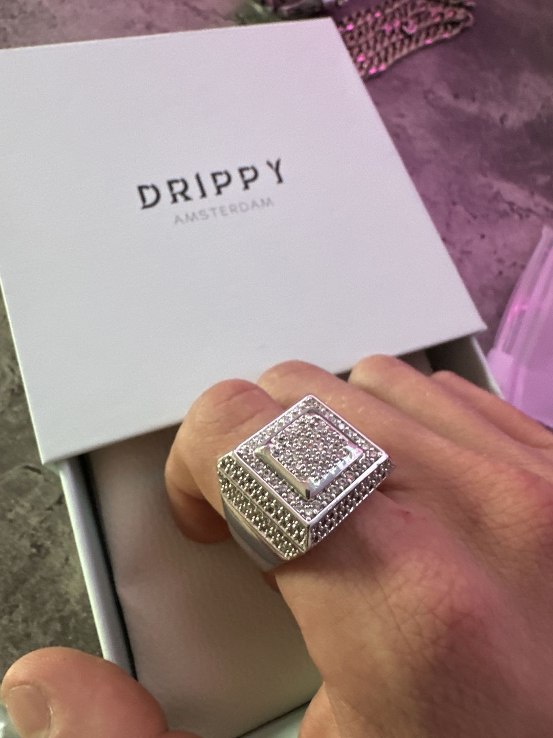 Customer photo review of ICE BLOX. - WHITE GOLD