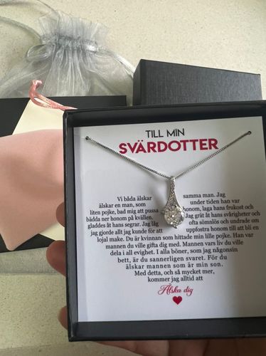 Customer photo review of Halsband-hänge från svärmor till svärdotter -  Livets njutning