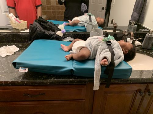 Customer photo review of Shampoo Mat Deluxe