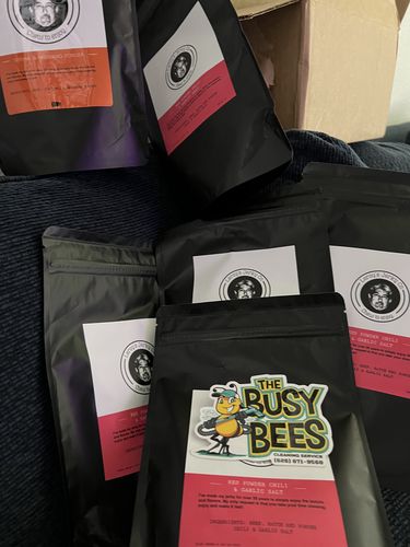 Customer photo review of SALT & PEPPER Beef Jerky 5oz