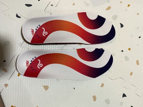 Customer photo review of Game Day Pro Insoles