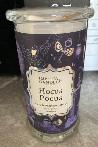 Customer photo of the Hocus Pocus candle from Wendy G.