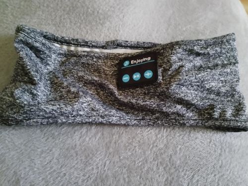 Customer photo review of SleepBand® | Bandeau bluetooth