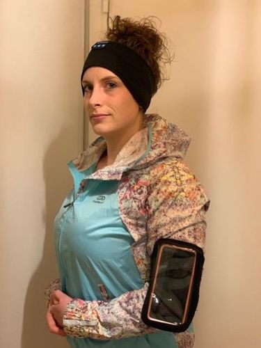 Customer photo review of SleepBand® | Bandeau bluetooth