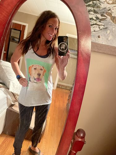 Customer photo review of Women's Custom Tank Top