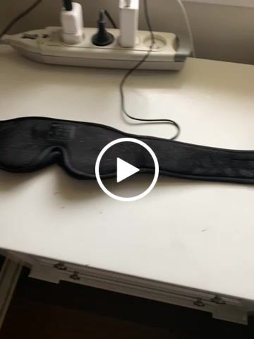 Customer video review of mussage Sleep Mask With Bluetooth Headphones