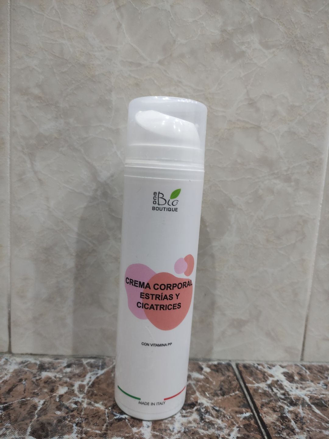 Customer photo review of Crema Corporal Estrías y Cicatrices