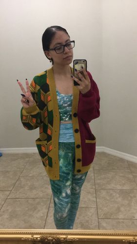 Customer photo review of Dead Calm Cardigan