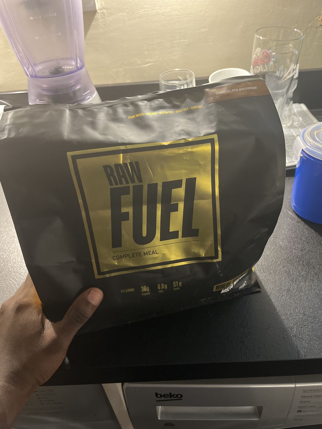 Customer photo review of Raw Fuel Meal Replacement