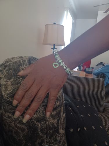 Customer photo review of Birthstone Bracelets