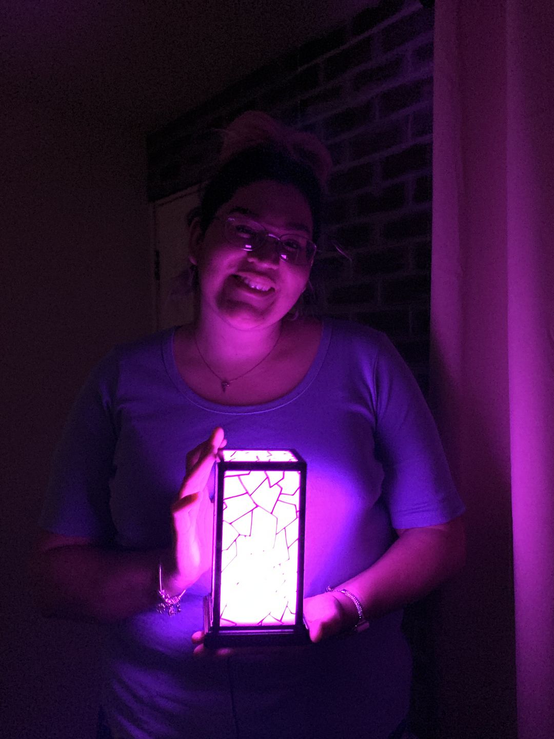 Customer photo review of Classic Friendship Lamps Imperfect