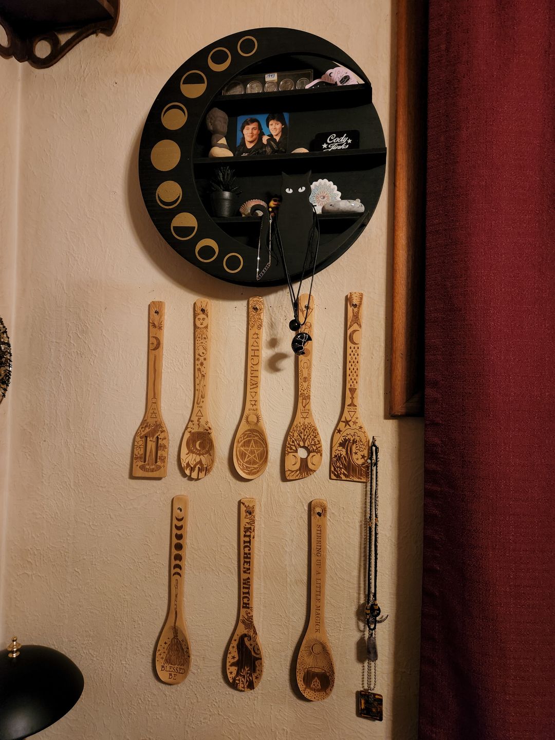 Customer photo review of Witchy Bamboo Wooden Spoon