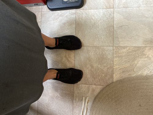 Customer photo review of Hiitave Women's Barefoot Mesh Water Shoes