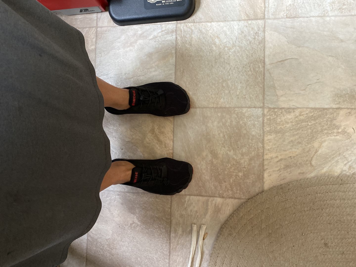 Customer photo review of Hiitave Women's Barefoot Mesh Water Shoes