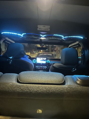 Customer photo review of Turbo Air AC Vent w/ Ambient Light for 18-21 Jeep Wrangler JL & Gladiator JT