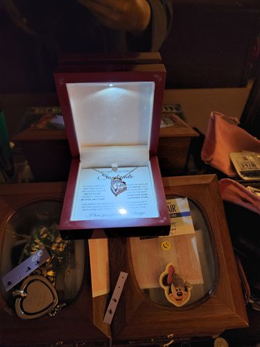 Customer photo review of To My Beautiful Soulmate | Forever Love Necklace ❤️