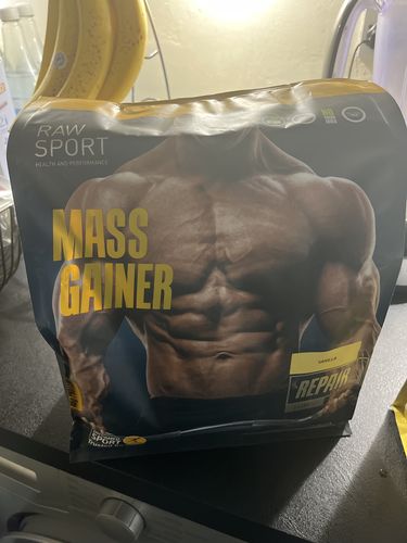 Customer photo review of Mass Gainer Protein Powder