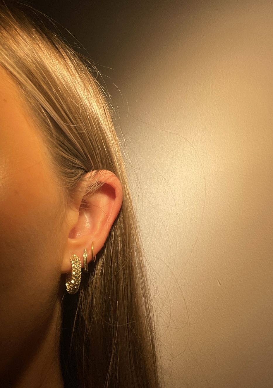 Customer photo review of Extra Earrings