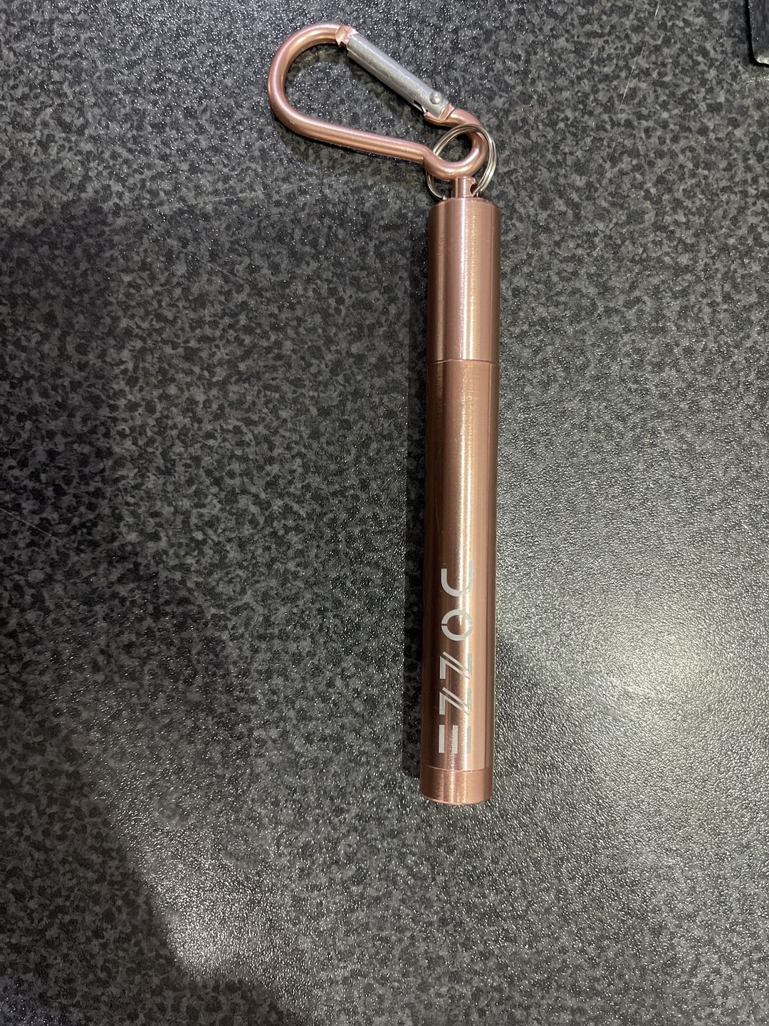Customer photo review of DOZZE Stainless Steel Collapsible Straw