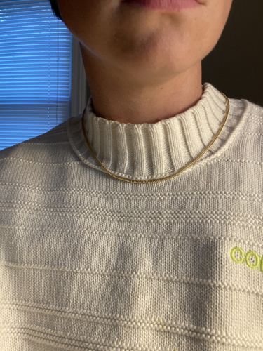 Customer photo review of Mini Franco - Gold