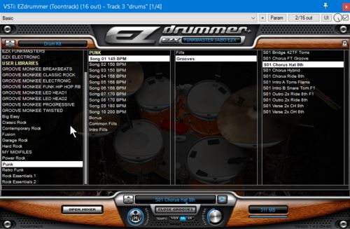 Customer photo review of Punk MIDI Drum Loops