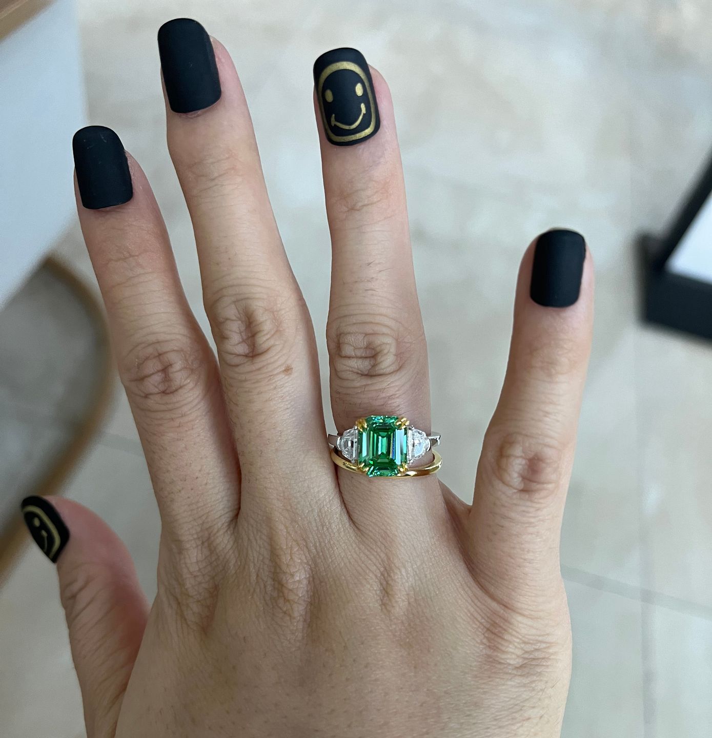 Customer photo review of Louily Simple Wedding Band For Women In Sterling Silver