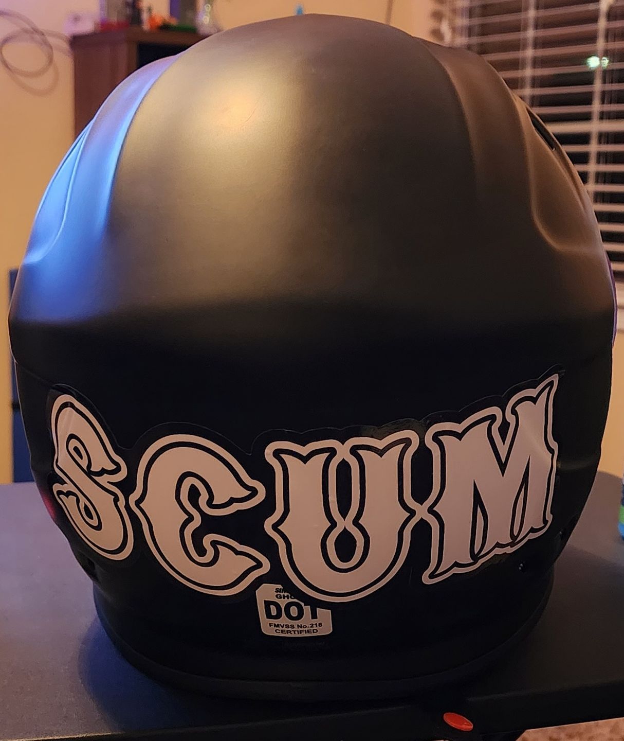 Customer photo review of LARGE SCUM STICKER