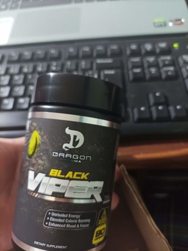 Customer photo review of BLACK VIPER | Quemador de grasa con Efedrina 90 cápsulas