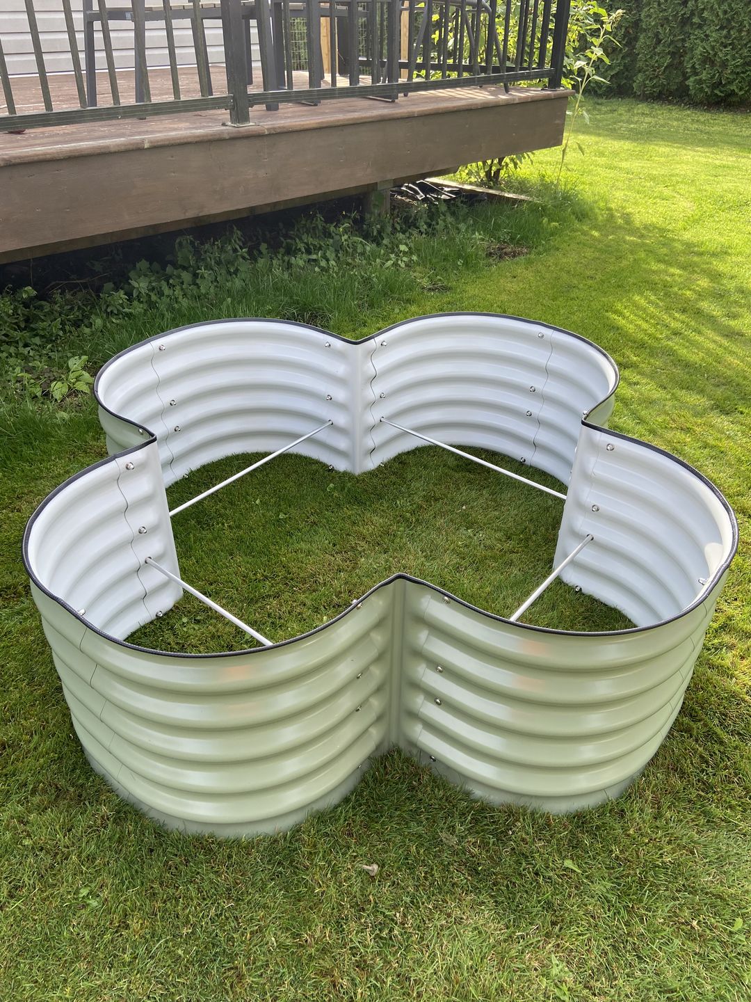 Customer photo review of 17" Tall Four Leaf Clover