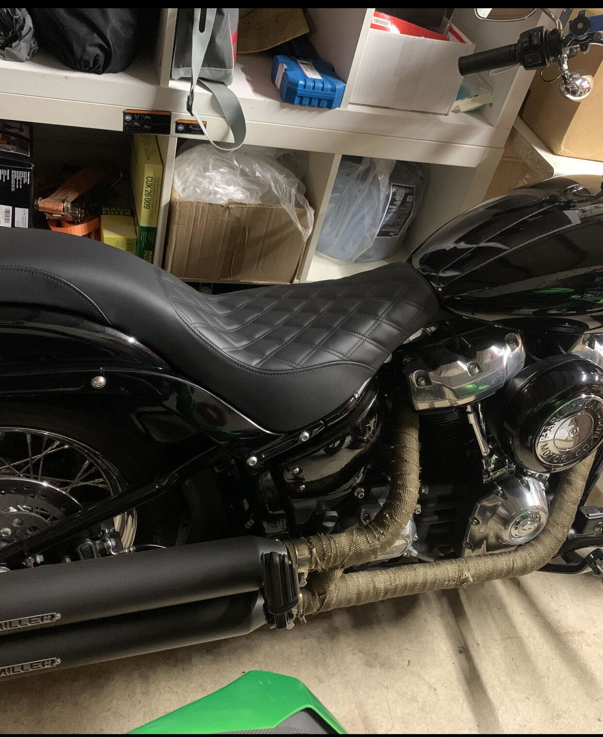 Customer photo review of Profiler™ LS Softail Street Bob / Standard