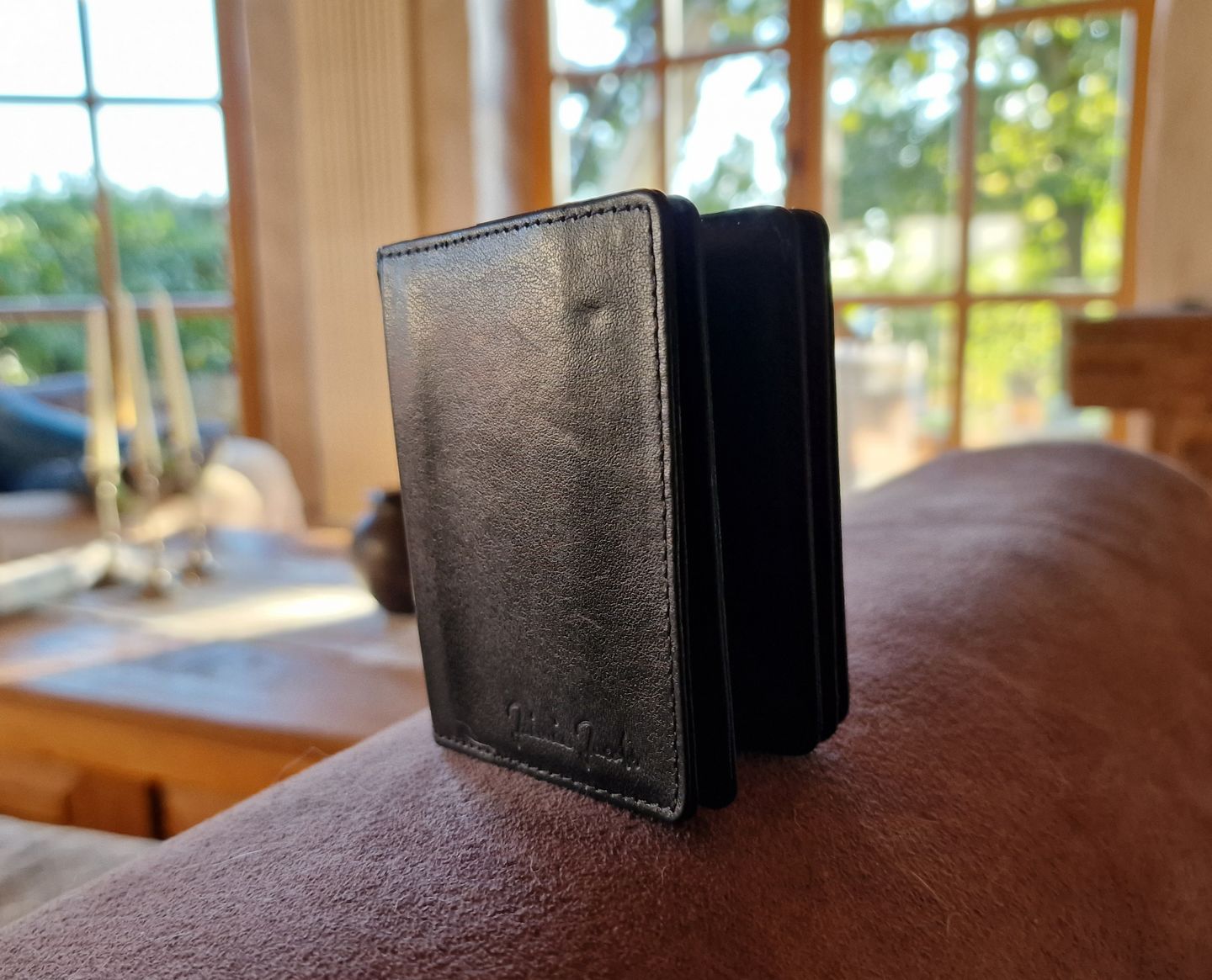 Customer photo review of Flapstar Magic Wallet with coin pocket