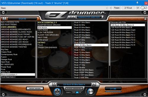 Customer photo review of Rock Essentials 1 MIDI Loops