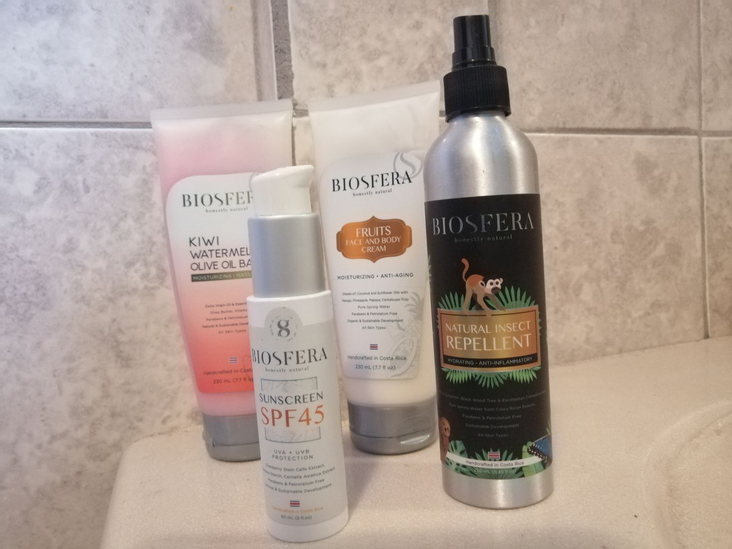 Customer photo review of Tropical Fruits Face & Body Cream
