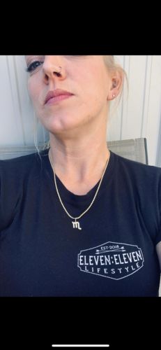 Customer photo review of Zodiac Necklace