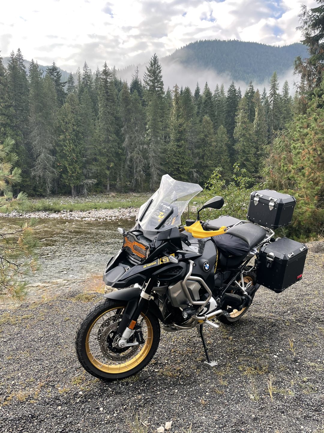 Customer photo review of Side Stand Foot Extension BMW R1200 GS Adventure / BMW R1250 GS Adventure