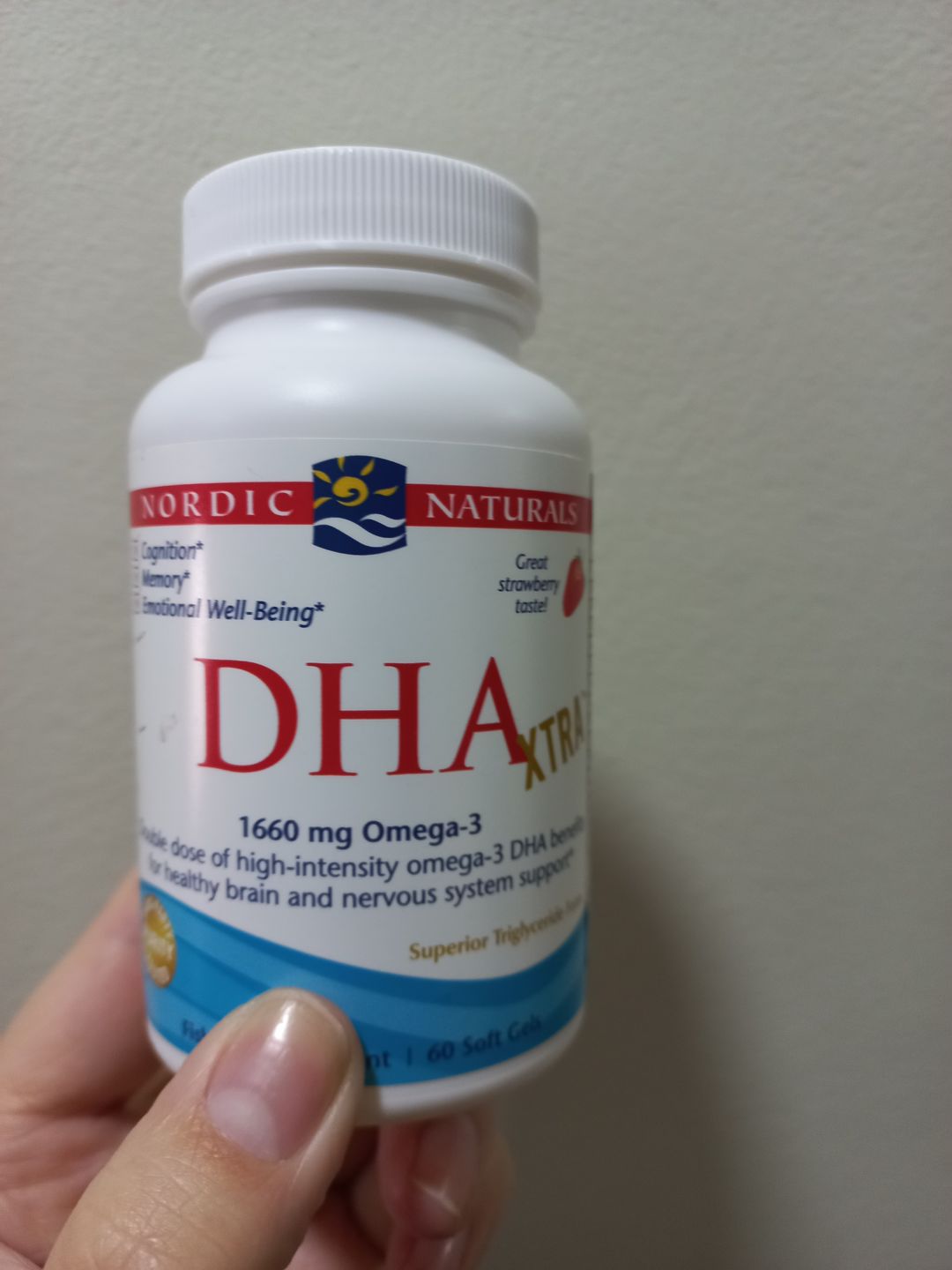 Customer photo review of DHA XTRA-Omega 3 1.660 mg-60 softgels