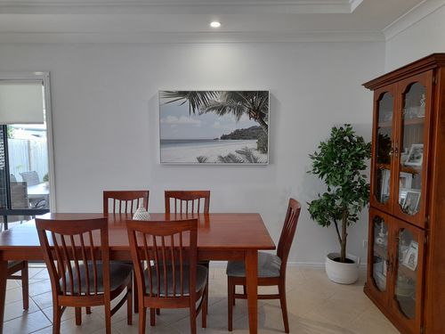 Customer photo review of Sitting Beneath the Palms