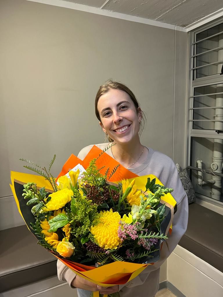 Customer photo review of Yellow Sunrise Bunch