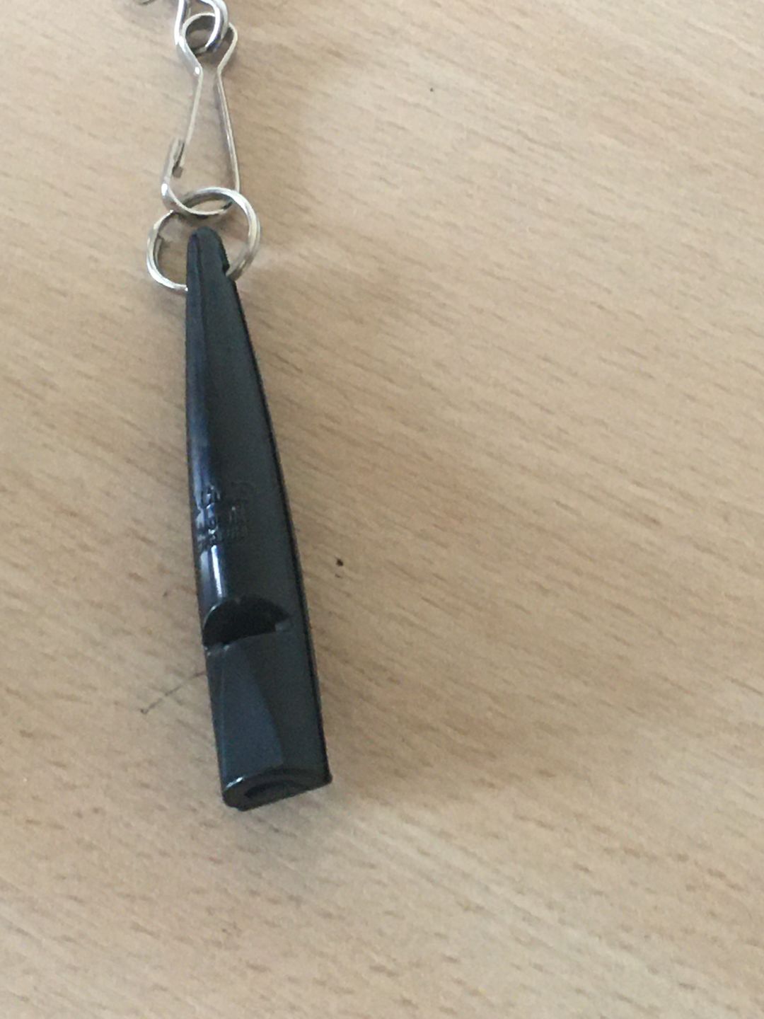 Customer photo review of Acme Black Dog Training Whistle