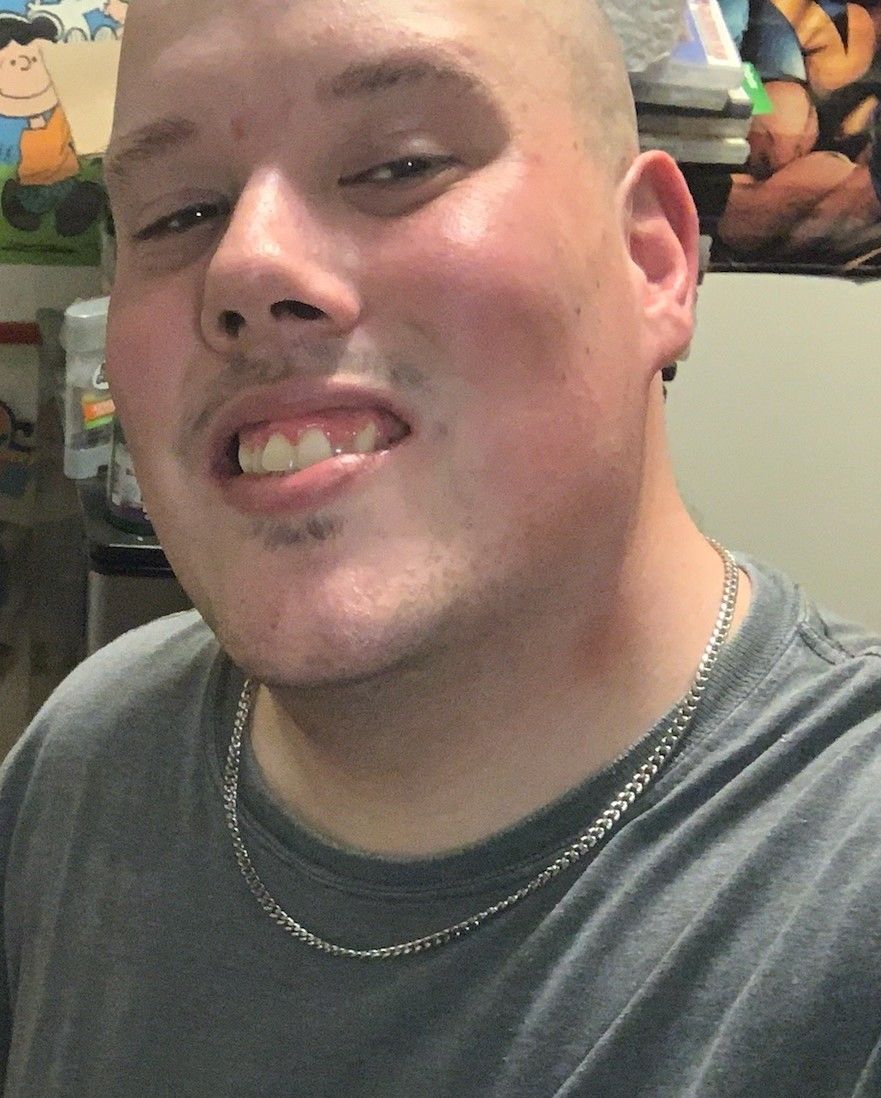 Customer photo review of To My Man - Straighten Your Crown - Cuban Link Chain Necklace