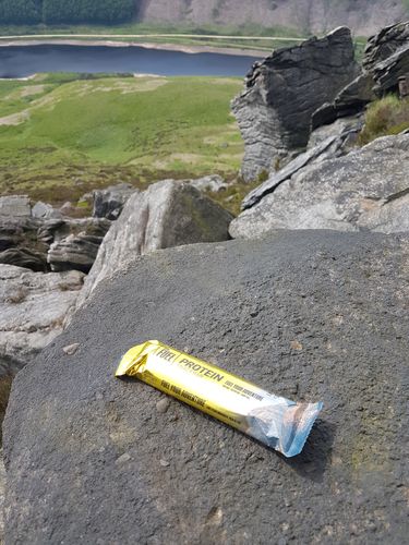 Customer photo review of Raw Fuel Protein Snack Bar