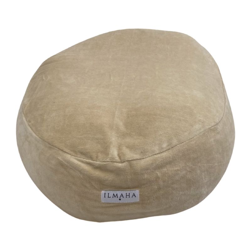 Customer photo review of Relax hoes velours | Champagne