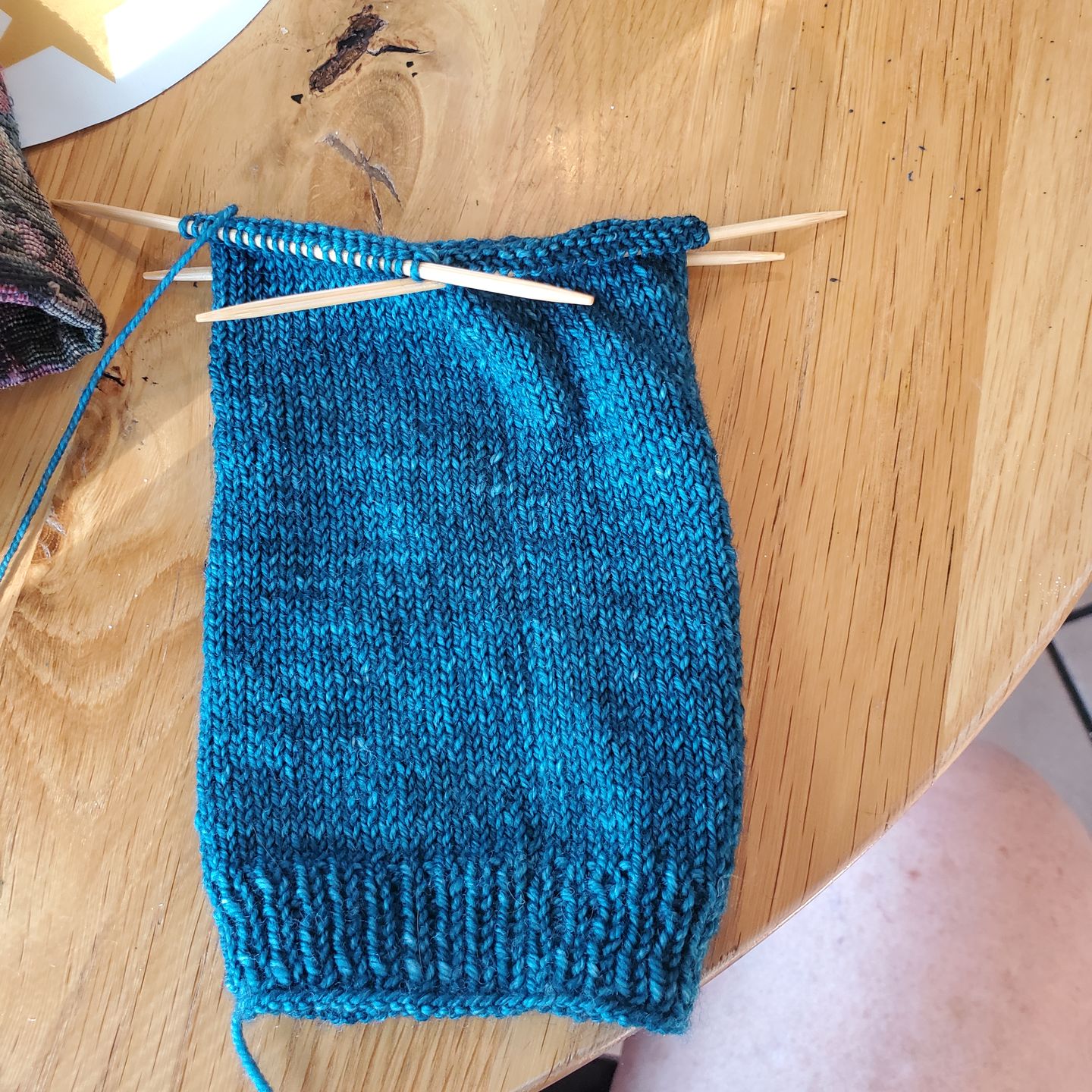 Customer photo review of Malabrigo Sock Merino Knitting Yarn