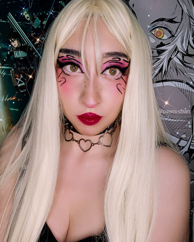 Customer photo review of FRESHGO Barbie Hazelnut Brown Contact Lenses