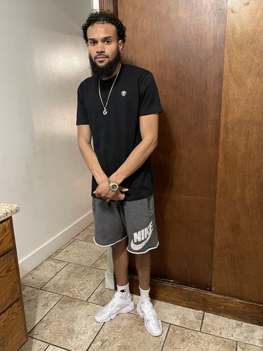 Customer photo review of Loyalty Embroidered Tee (Black-Green)