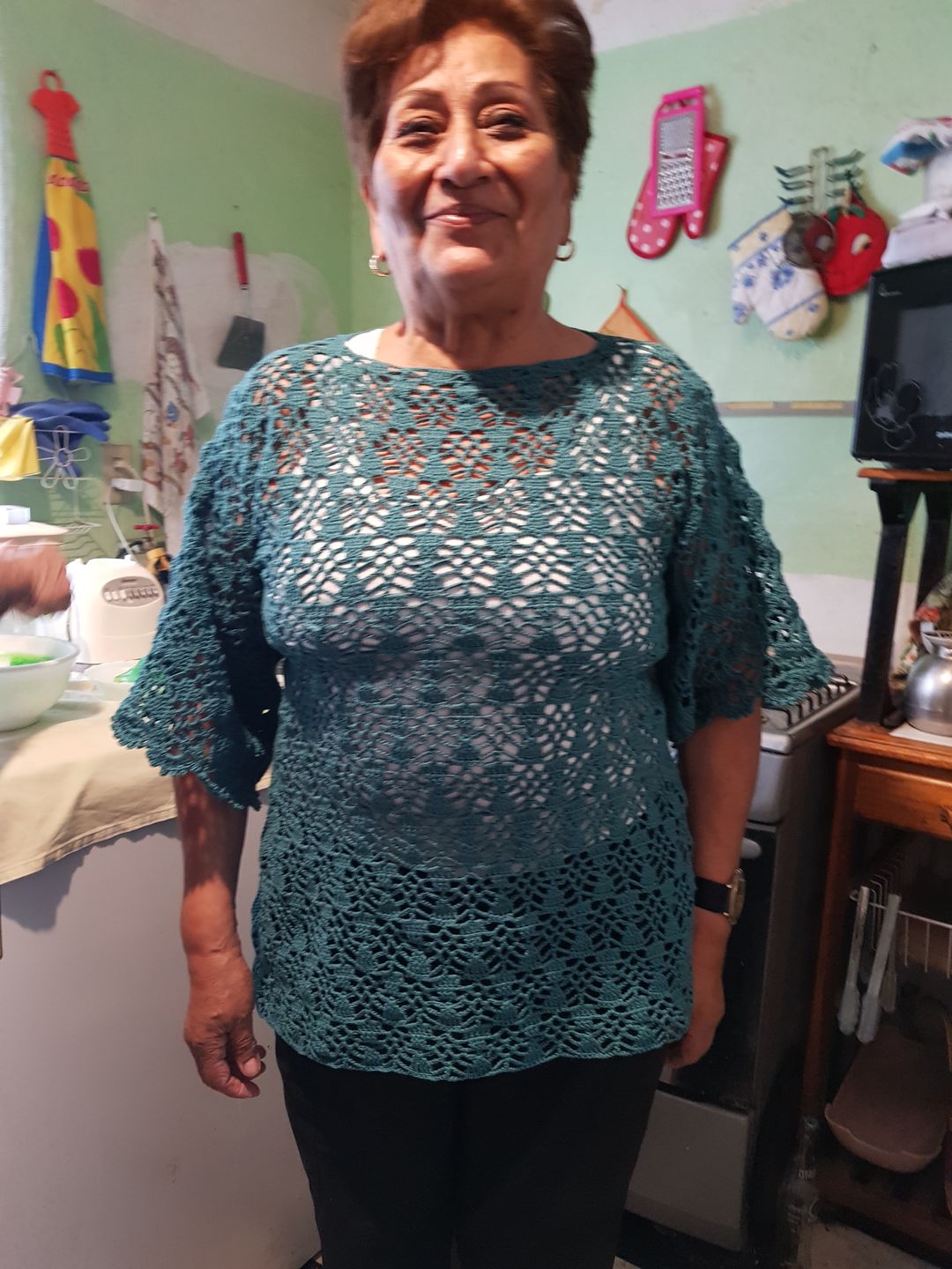 Customer photo review of Hilaza Omega No. 6, Marca Omega, Madeja de 70g con 280m