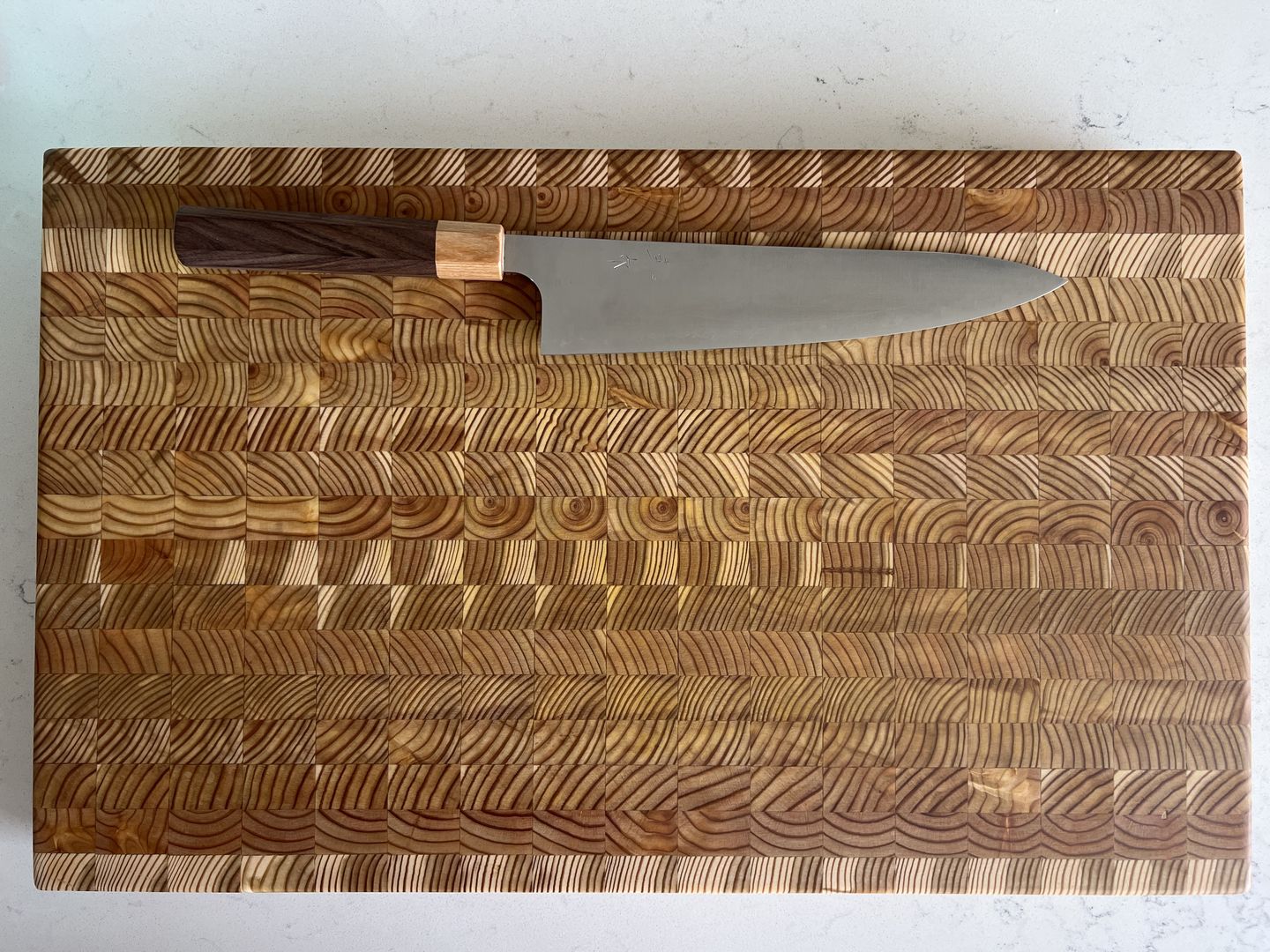 Customer photo review of Larchwood Cutting Board