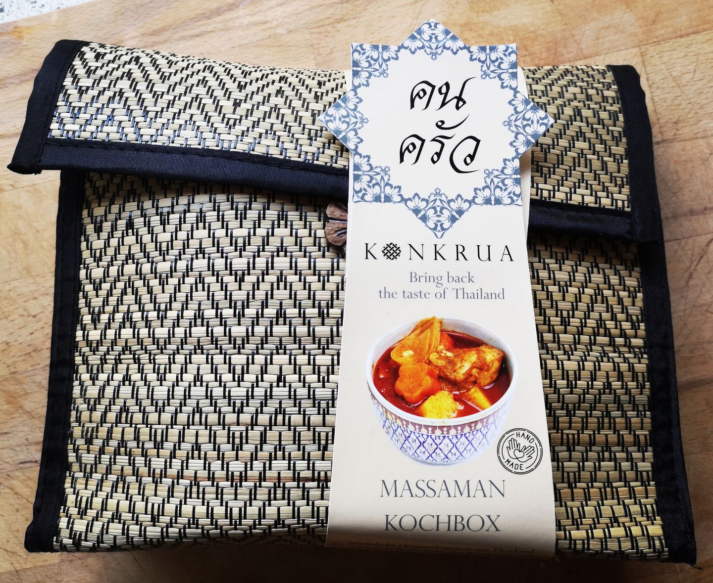 Customer photo review of Massaman Curry Kochbox (für 3-4 Portionen) in der Schilfgrastasche